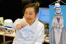 怪盗キッド役の山口勝平。