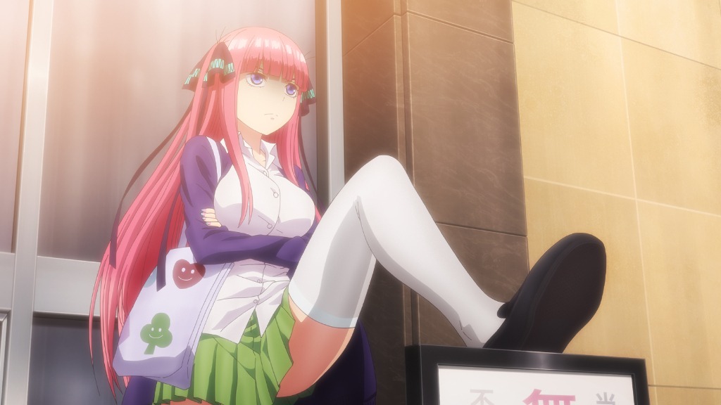 アニメ「五等分の花嫁」第1話より。
