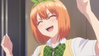 アニメ「五等分の花嫁」第1話より。