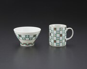 「九谷焼 機動戦士ガンダム 鉄血のオルフェンズ 飯碗・マグカップセット」