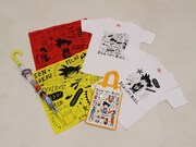 イフクカズヒコがデザインしたコラボグッズ。(c)バードスタジオ／集英社・東映アニメーション