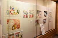 「有閑倶楽部」の展示コーナーより。