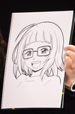 小野寺浩二が描いたツネコこと常田美晴。