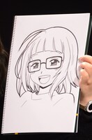 小野寺浩二が描いたツネコこと常田美晴。