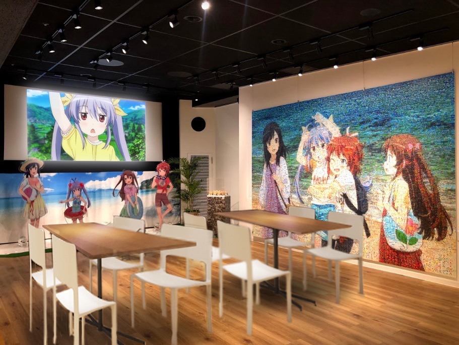 5階カフェ＆ギャラリーの様子。