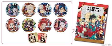 「チョコ＆部分ホロ缶バッジ」