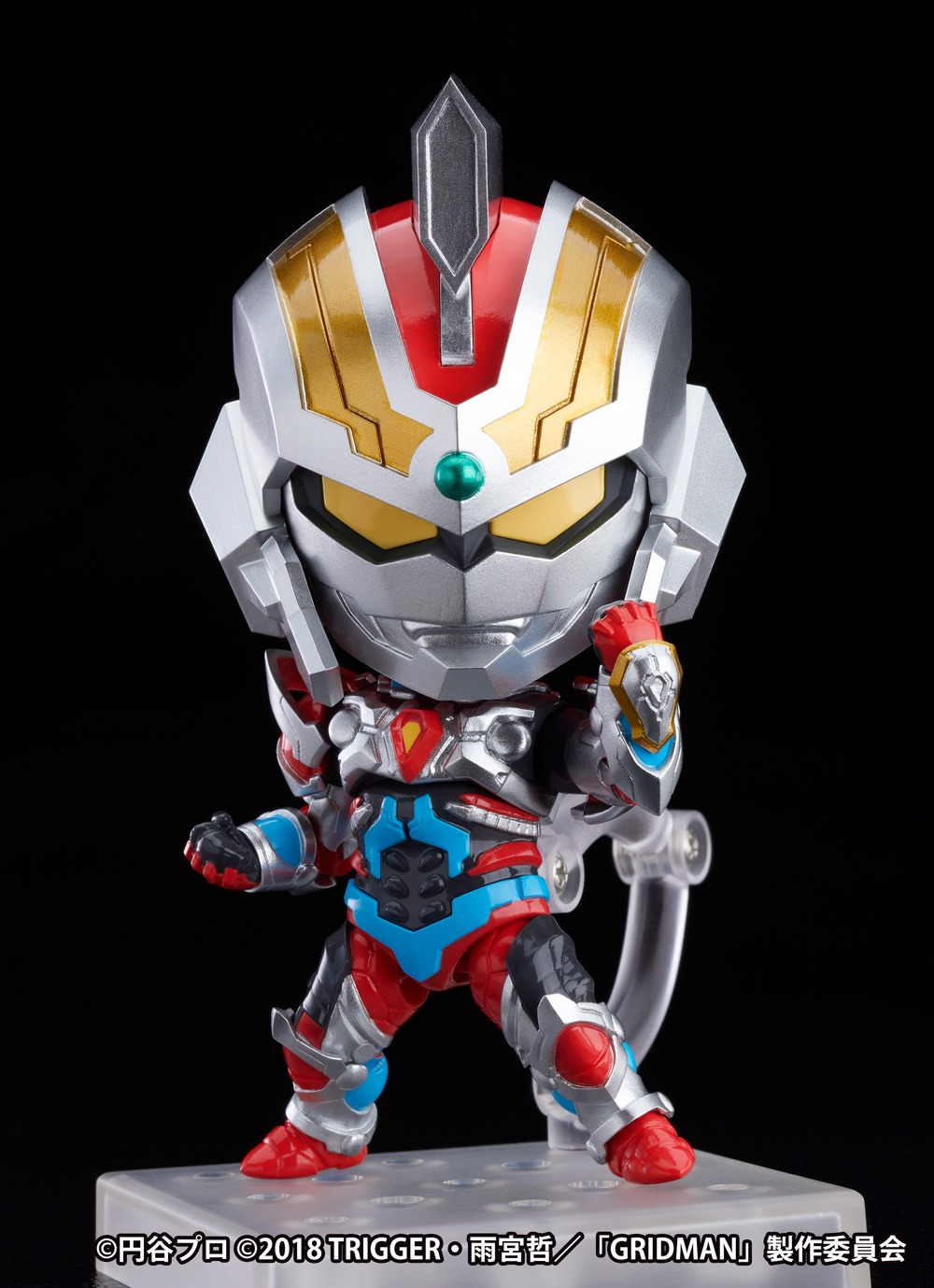 「ねんどろいど グリッドマン」の通常版、DX版に共通する本体。