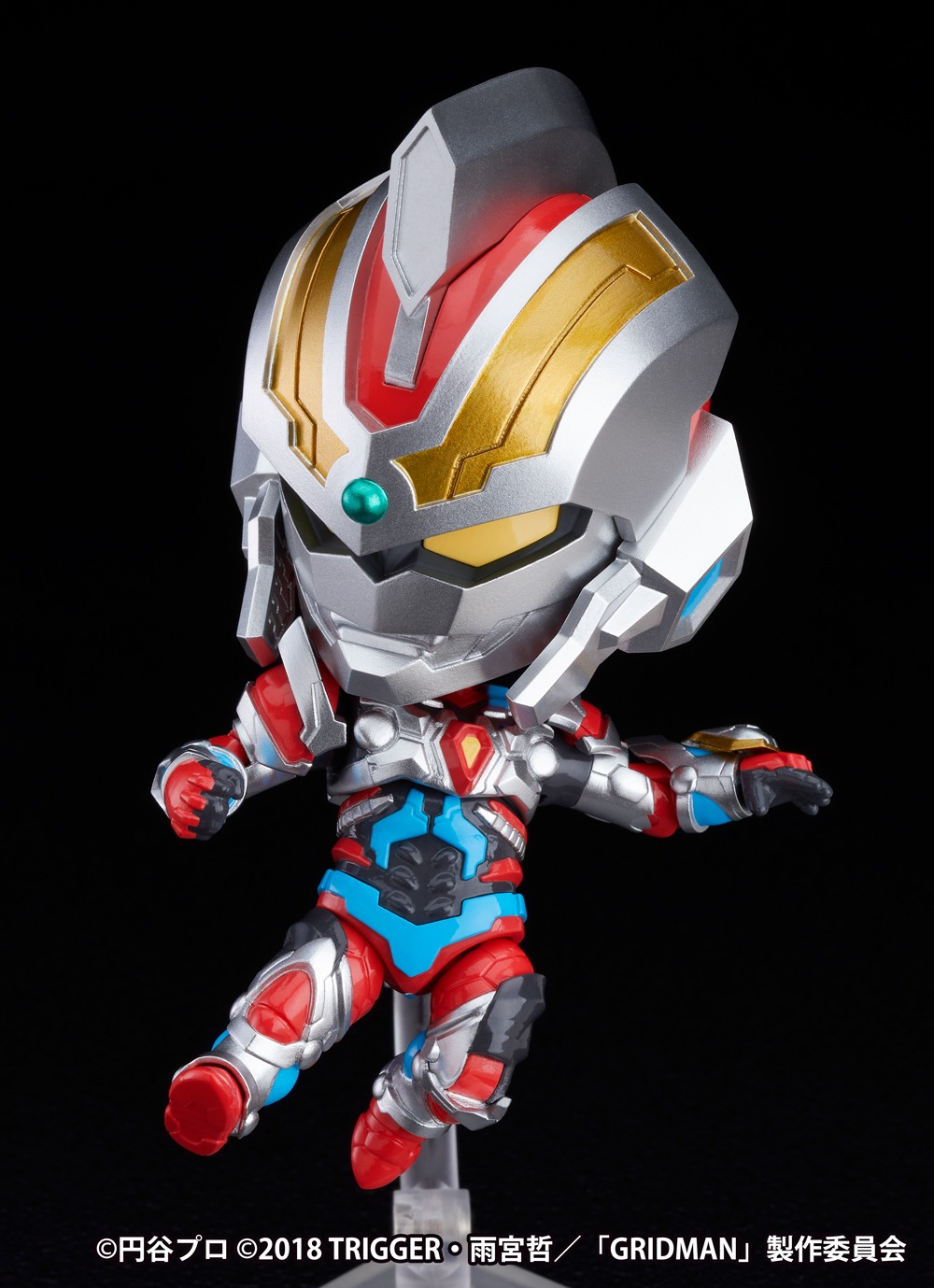「ねんどろいど グリッドマン」の通常版、DX版に共通する本体。