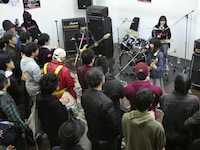 過去に行われた、第2回公開練習の模様。