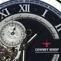 スパイク・スピーゲルをイメージした腕時計。