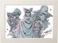 「コロッケ！BLACK LABEL」1巻の初版分の帯にて展開されているプレゼント企画では、額装付き複製原画が抽選で30名に進呈される。