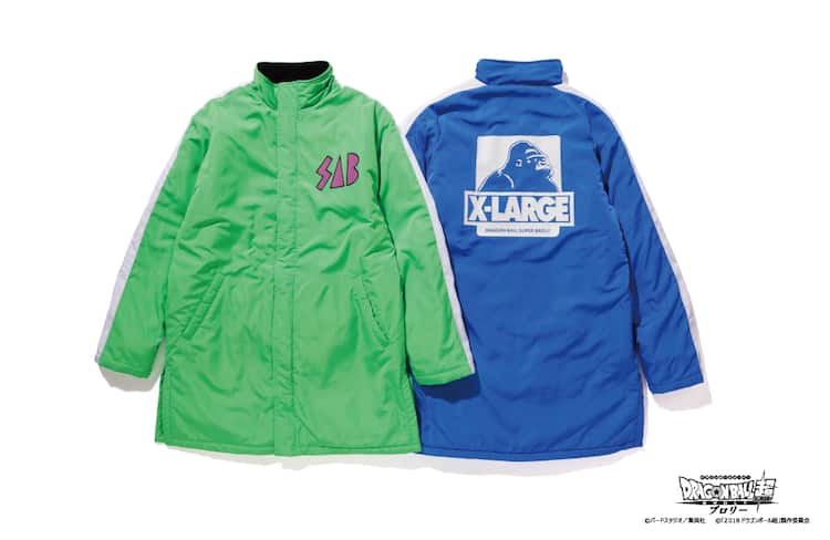 映画ドラゴンボール超×XLARGE、悟空＆ベジータの防寒具イメージした  
