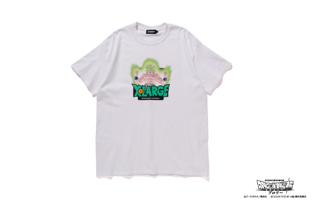 「DRAGON BALL SUPER: BROLY S/S TEE SUPER BROLY」（WHITE）