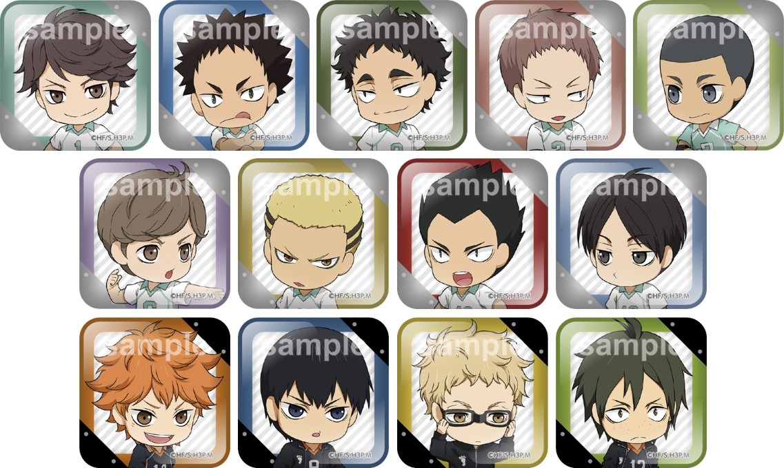 「売り切れ注意！坂ノ下商店アルバイト体験」に期間限定で追加される「アイコン型缶バッジ」。