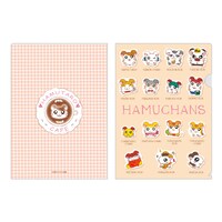 クリアファイル（ハムちゃんず集合）