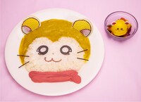 「マフラーちゃんカレーとちび丸ちゃんたこやき」