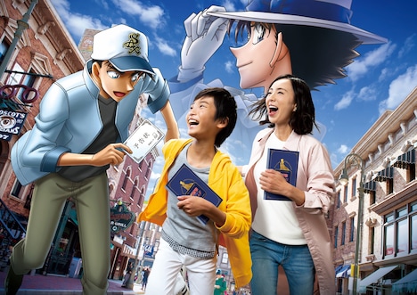 「名探偵コナン・ミステリー・チャレンジ」ビジュアル(画像提供:ユニバーサル・スタジオ・ジャパン)