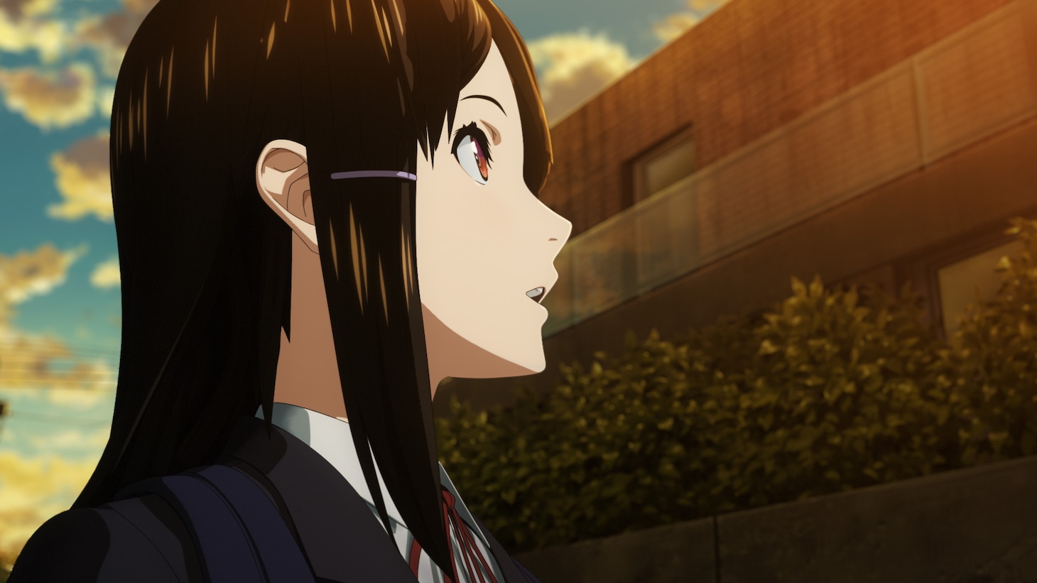 アニメ映画「あした世界が終わるとしても」より。