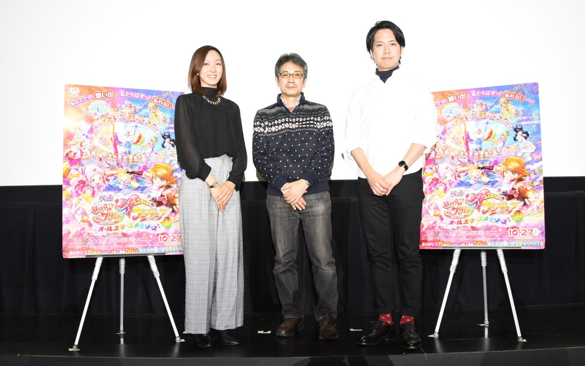 映画 プリキュア 総作画監督 稲上晃が15年間大切にしてきたテーマとは イベントレポート ネタバレあり コミックナタリー 映画 プリキュア 総作画監督 稲上晃が15年間大切にしてきたテーマとは イベントレポート ネタバレあり コミックナタリー