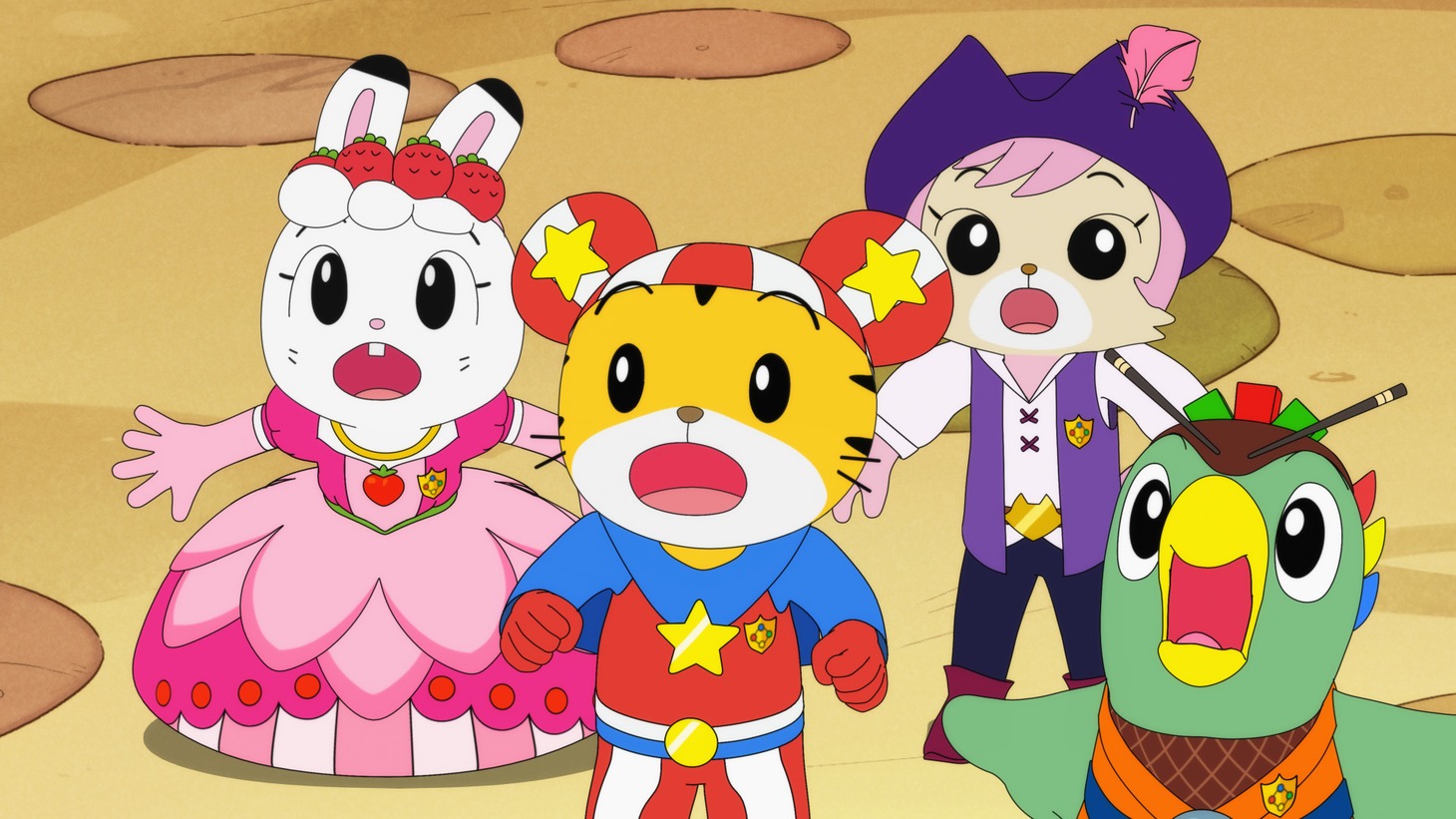 「映画しまじろう『しまじろうとうるるのヒーローランド』」場面カット