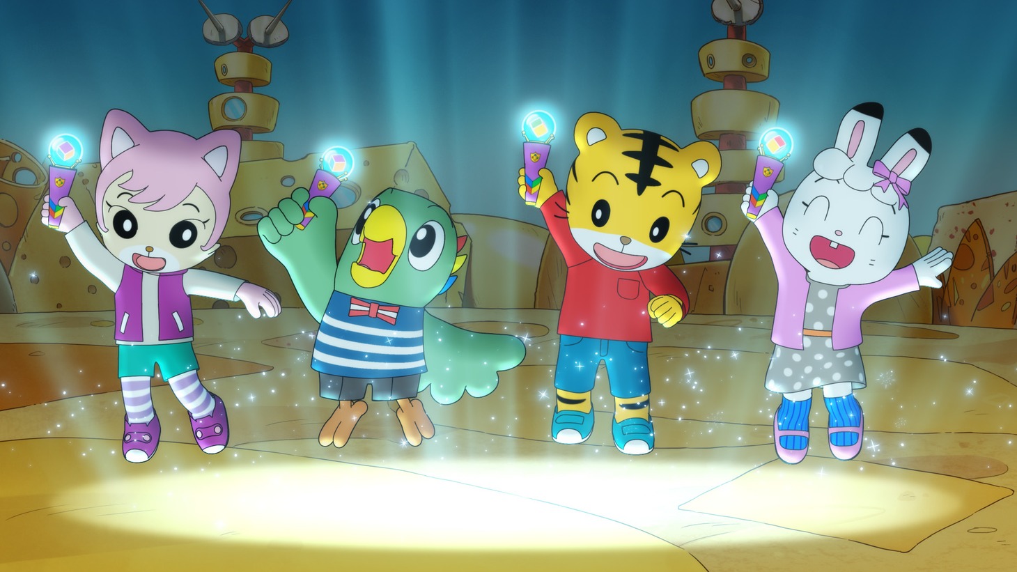 「映画しまじろう『しまじろうとうるるのヒーローランド』」場面カット