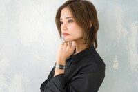 石切丸モデルの腕時計の使用例。