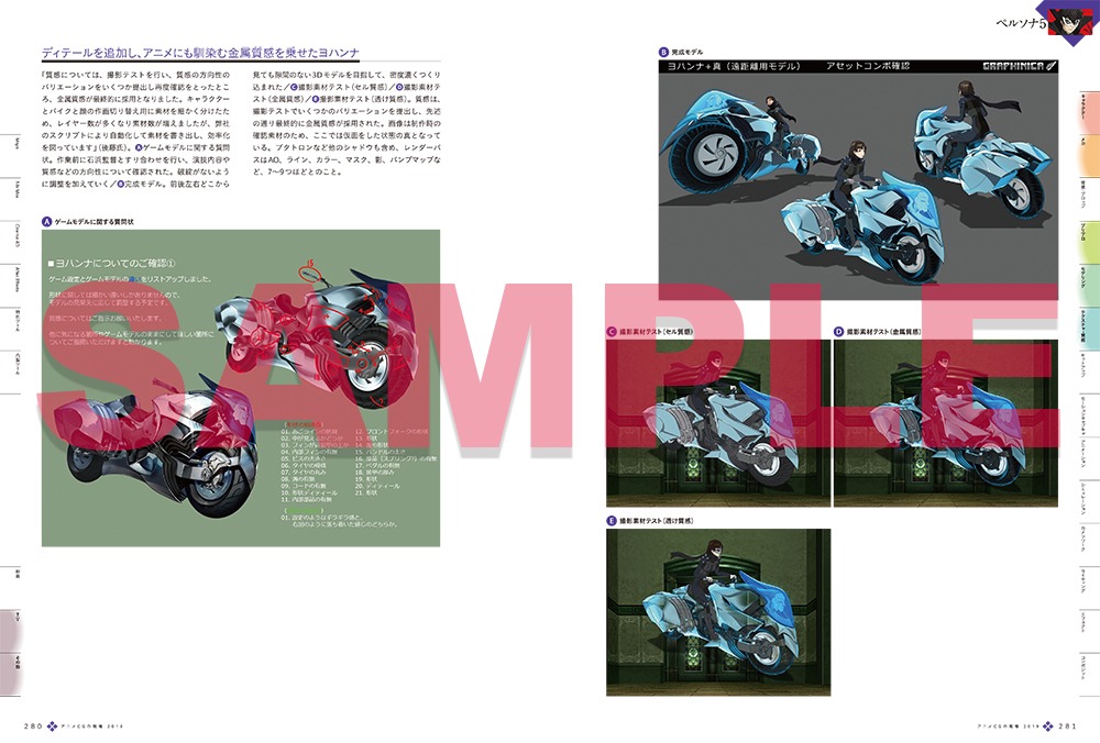 「アニメCGの現場 2019 －CGWORLD特別編集版－」より。