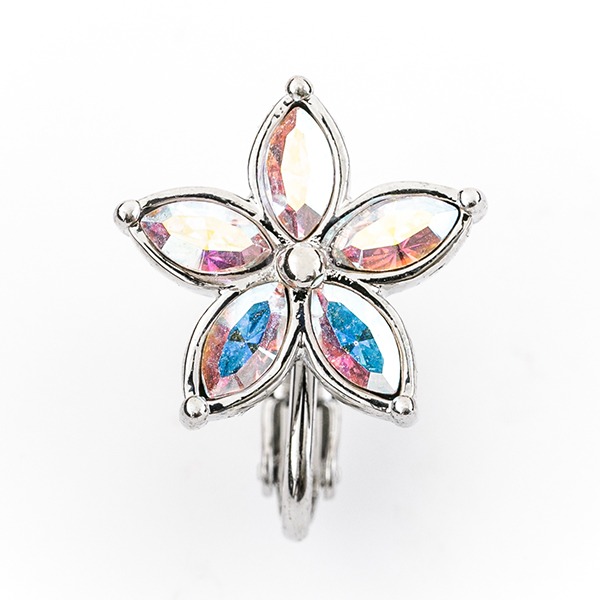 泉鏡花モデルのイヤリング。