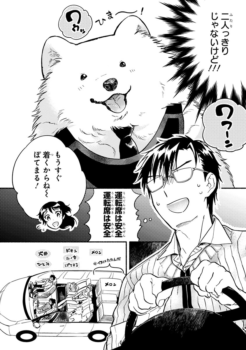 「ワンルームワンコ」より。