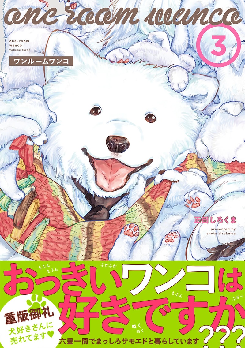 「ワンルームワンコ」3巻（帯付き）
