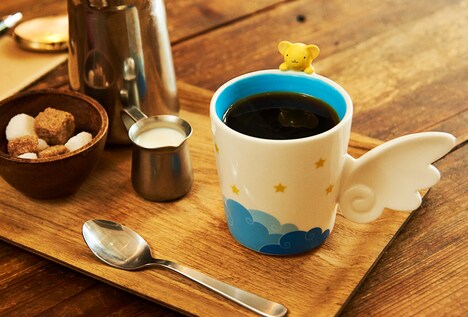 「3Dケロちゃんマグカップ」使用イメージ。