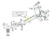 「巨大コラボビジュアルボード」の掲出場所。