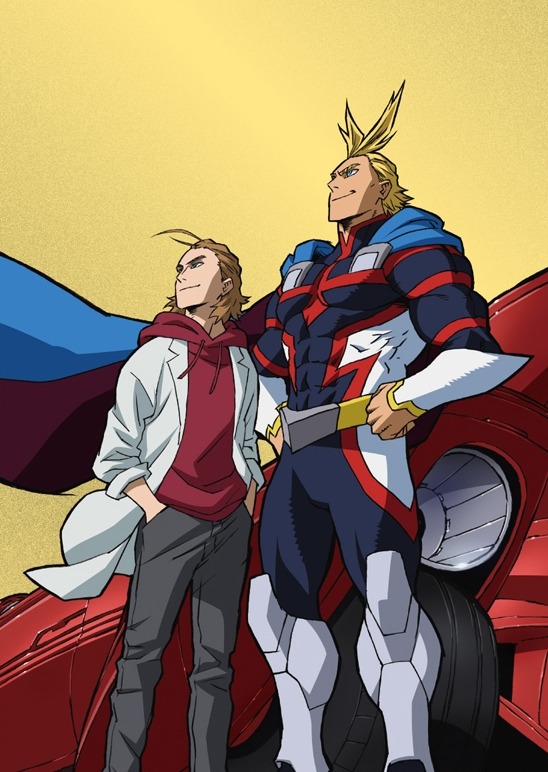 「僕のヒーローアカデミア THE MOVIE ～2人の英雄～」BD/DVDプルスウルトラ版のジャケット裏面。