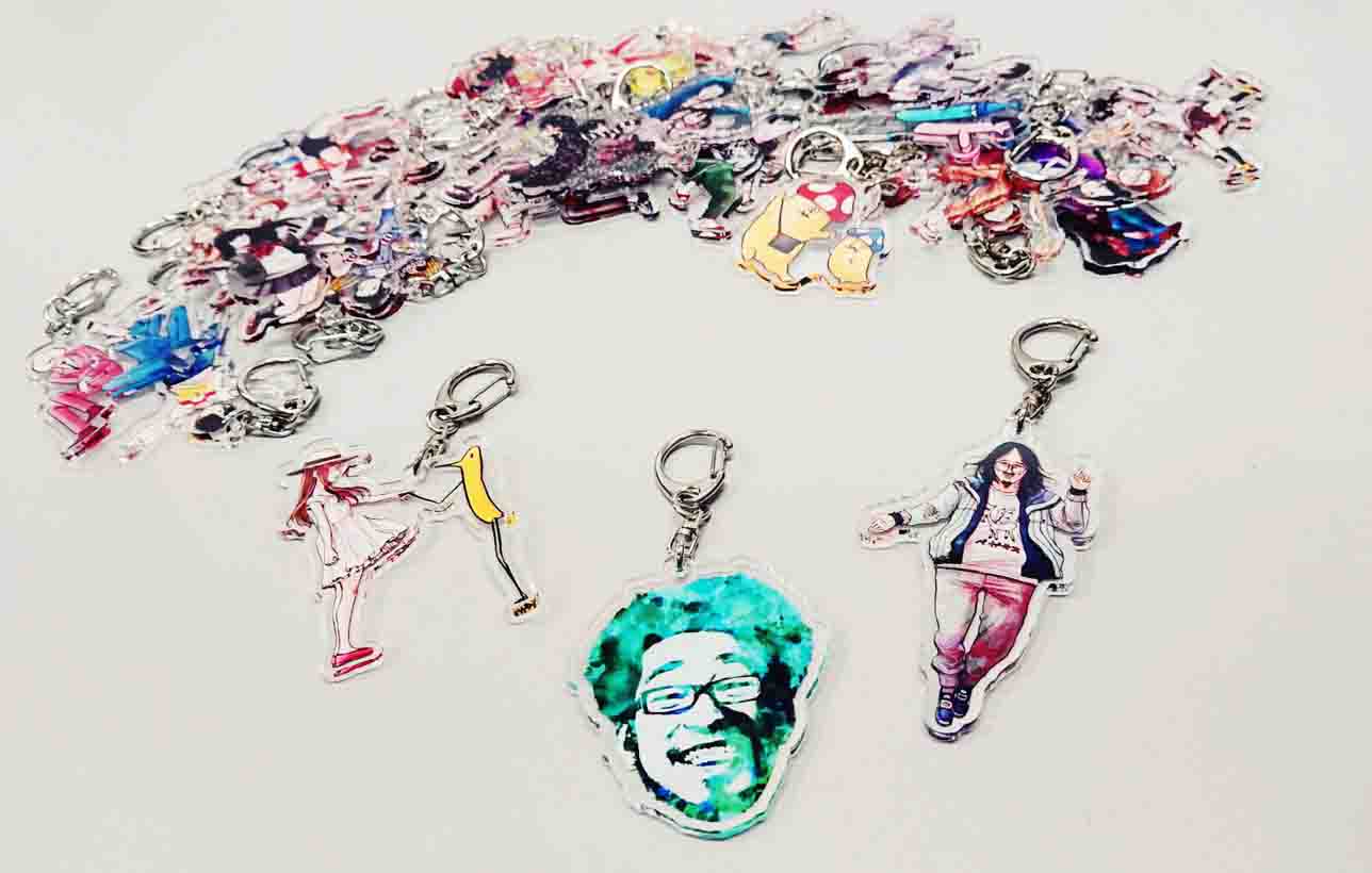 アクリルキーホルダー