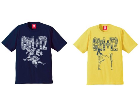 「Ctrl+T2」のロゴがあしらわれたTシャツ。