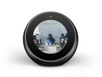 Amazon Echo Spotでの「勉強メイト」使用イメージ。