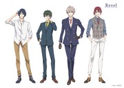 Revelのキャラクター設定画。