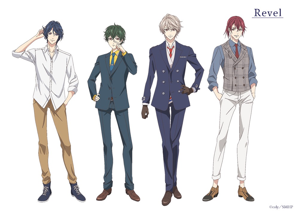 Revelのキャラクター設定画。