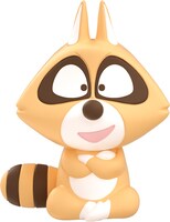 「ぼのぼの ケーブルマスコット」の「アライグマくん」。