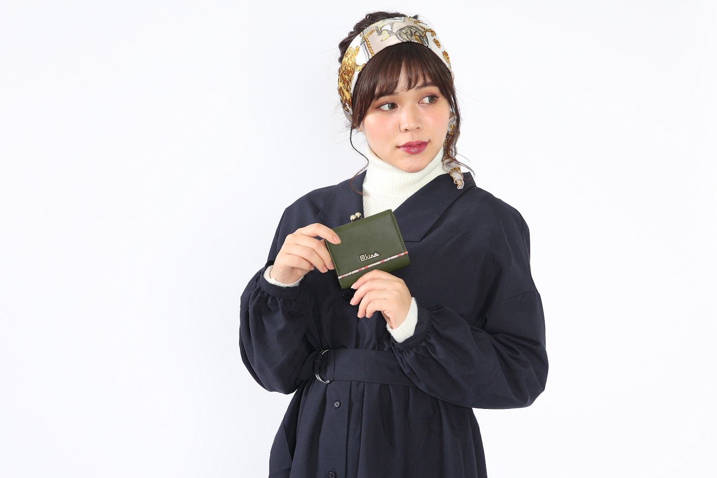 中国モデルの財布の使用例。