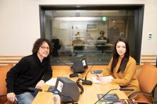 左から浦沢直樹、栗山千明。