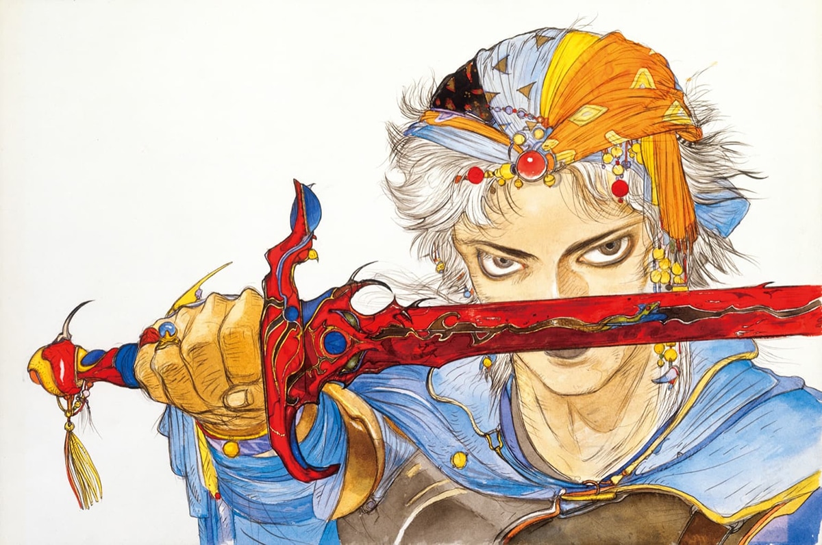 「FINAL FANTASY II」パッケージイラスト(c)1988 SQUARE ENIX CO.,LTD.AllRights Reserved.　IMAGE ILLUSTRATION:(c)1988 YOSHITAKA AMANO