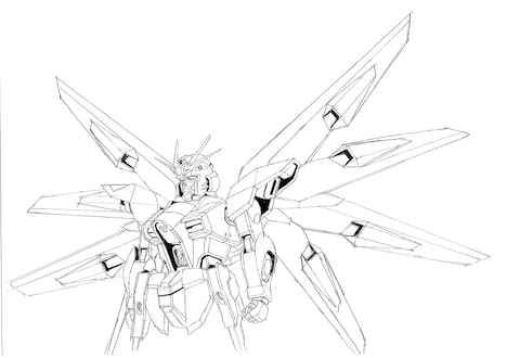 「機動戦士ガンダムSEED DESTINY」ストライクフリーダムガンダム (c)創通・サンライズ