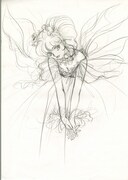 「White Flower（1997）」ラフ (c)Takada Akemi