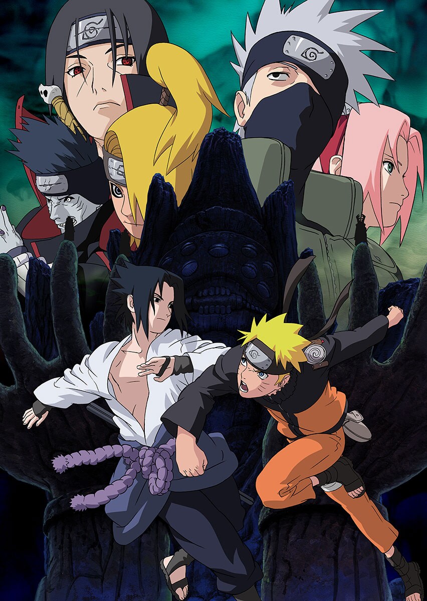 NARUTO -ナルト- 疾風伝」ビジュアル (c)岸本斉史 スコット／集英社