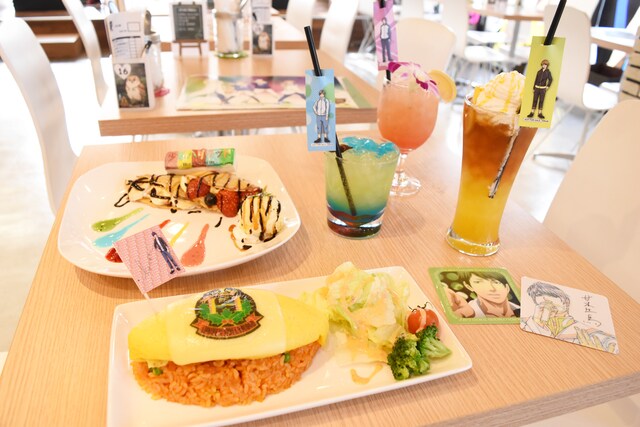 「少年ハリウッド“HOLLYWOOD TOKYO CAFE”」で提供されるメニュー。