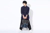 伊達政宗モデルのバックパックの使用イメージ。