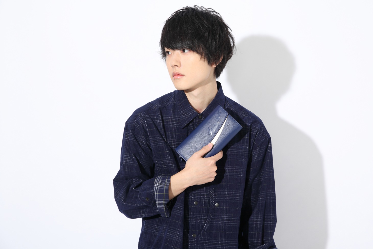 伊達政宗モデルの長財布。