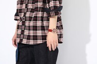 真田幸村モデルの腕時計の使用イメージ。