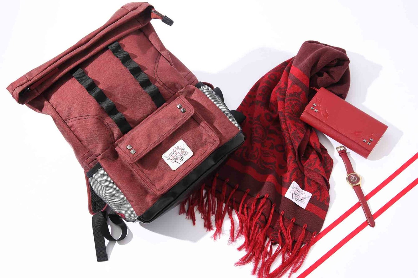 「戦国BASARA」真田幸村をイメージしたコラボアイテム。